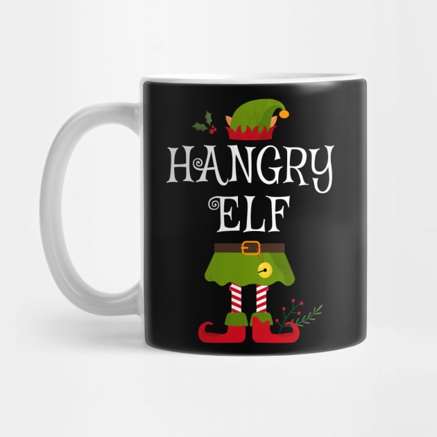 Hangry Elf Shirt , Family Matching Group Christmas Shirt, Matching T Shirt for Family, Family Reunion Shirts by bkls